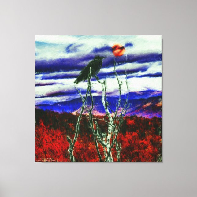 Autumn Night Canvas Print (Front)