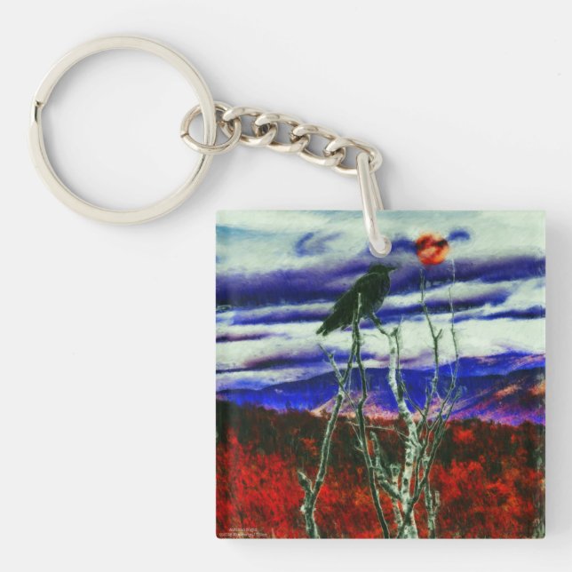 Autumn Night Keychain (Front)