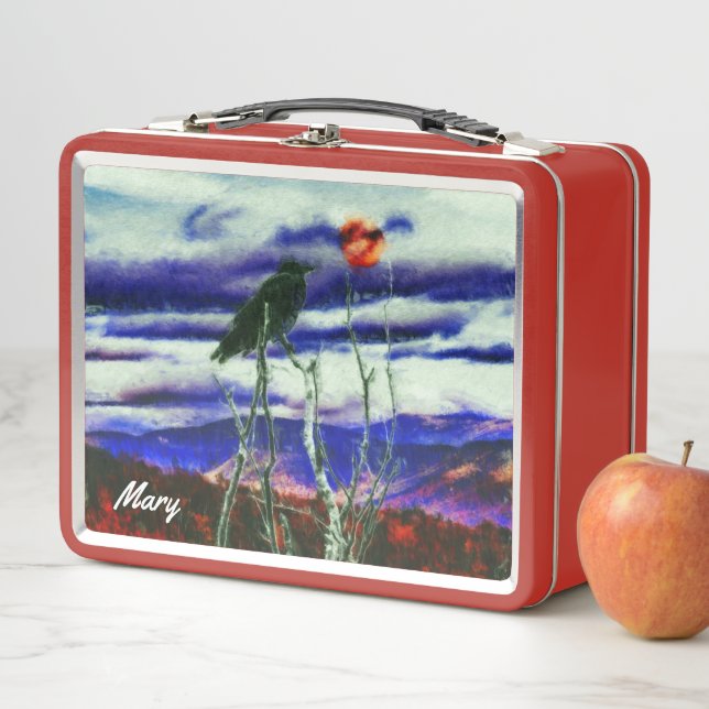 Autumn Night Metal Lunch Box (In Situ)