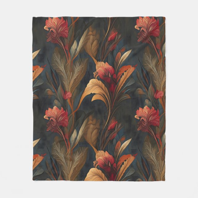 Autumn Nights Fleece Blanket (Front)