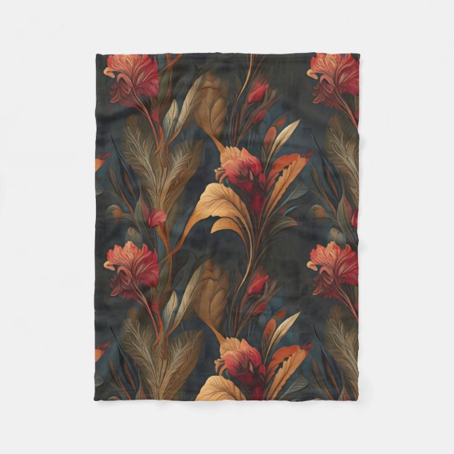Autumn Nights Fleece Blanket (Front)
