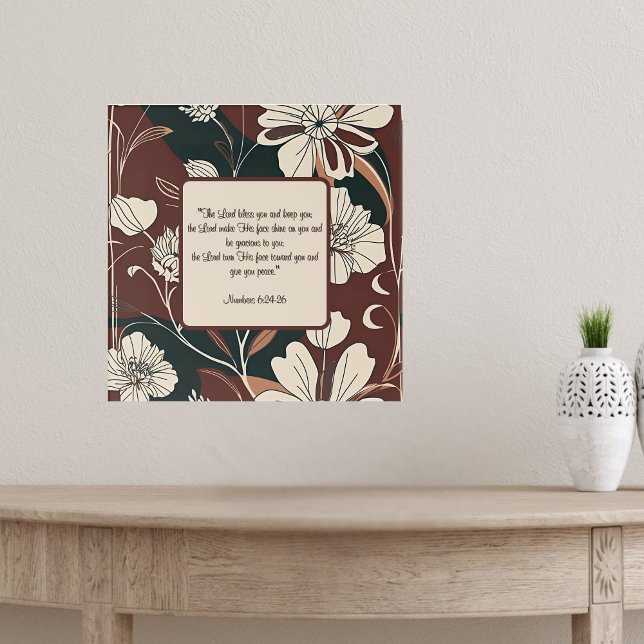Autumn Noir Blossoms Blessing Customizable  Poster (Creator Uploaded)