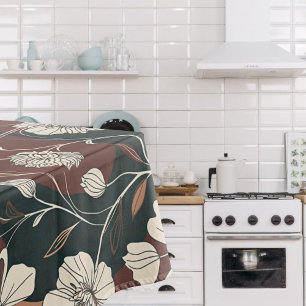 Autumn Noir Blossoms Tablecloth