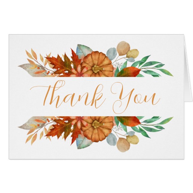 Autumn Note Card (Front Horizontal)