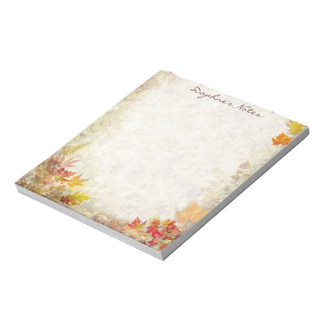 Autumn Notepad (Rotated)