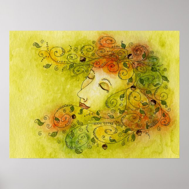 Autumn Nymph Print (Front)