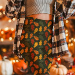 Autumn Oak Leaves Fall Green Leggings<br><div class="desc">Embrace the beauty of fall with these Autumn Oak Leaves Fall Green Leggings. Featuring a stunning pattern of vibrant orange, yellow, and red oak leaves against a deep green background, these leggings capture the essence of autumn. Perfect for cozy days, seasonal outings, or just adding a touch of nature-inspired style...</div>