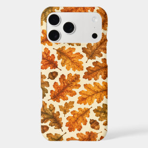 Autumn Oak Leaves Pattern   Cozy Nature Aesthetic