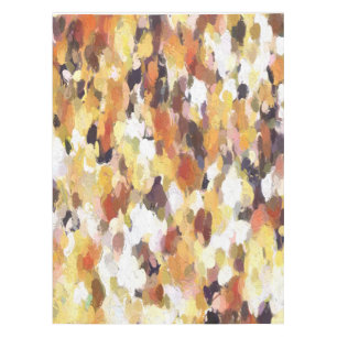 Autumn Oil Abstract Tablecloth
