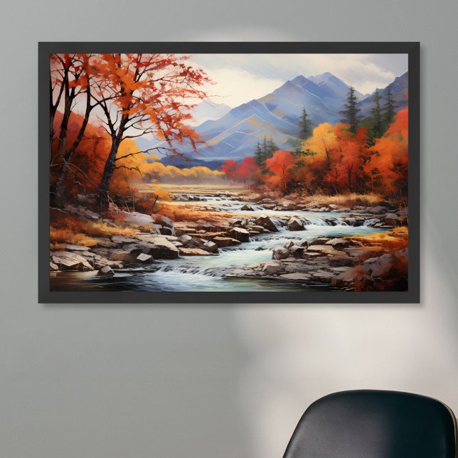 Autumn Oil Painting Poster (Creator Uploaded)