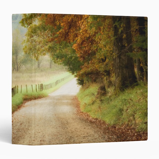 Autumn on a Country Road Binder (Front/Spine)