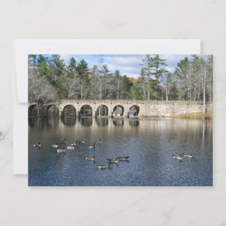 Autumn on Byrd Lake Holiday Card