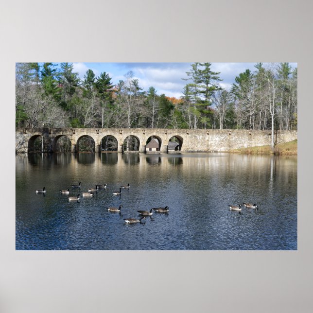 Autumn on Byrd Lake Poster (Front)