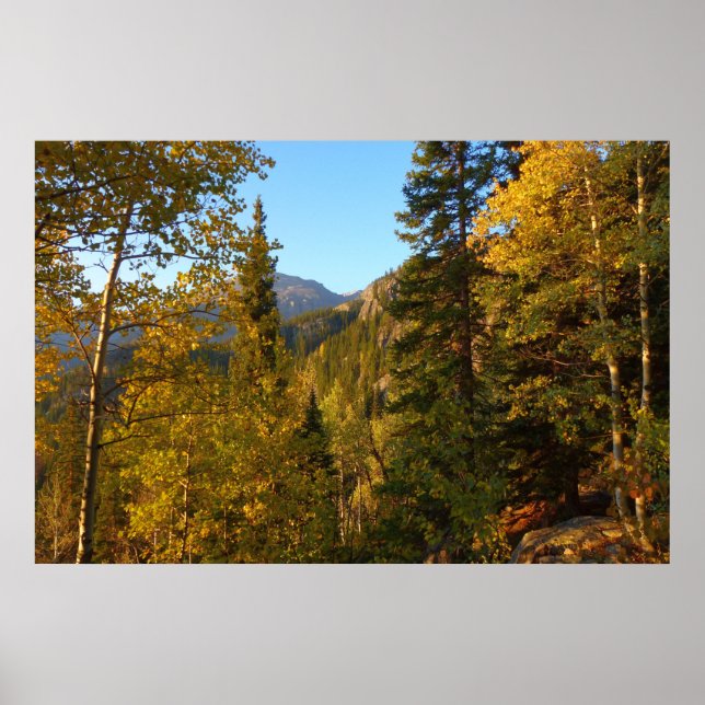 Autumn on the Trail to Dream Lake Poster (Front)