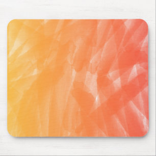 Autumn orange brush mouse pad