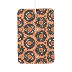 Autumn Orange Floral Air Freshener