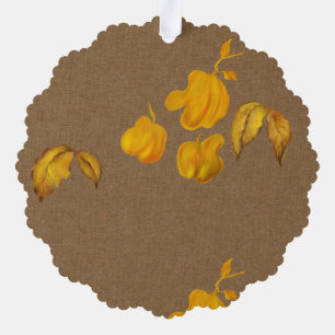 Autumn ornament card