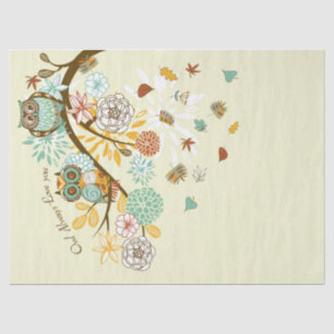 Autumn Owl Tissue Paper
