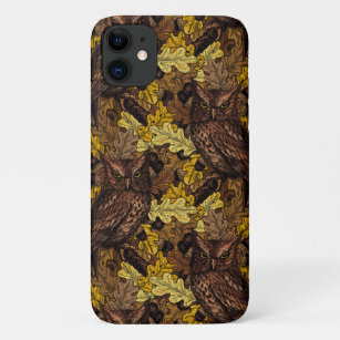 Autumn owls Case-Mate iPhone case