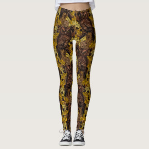 Autumn owls leggings