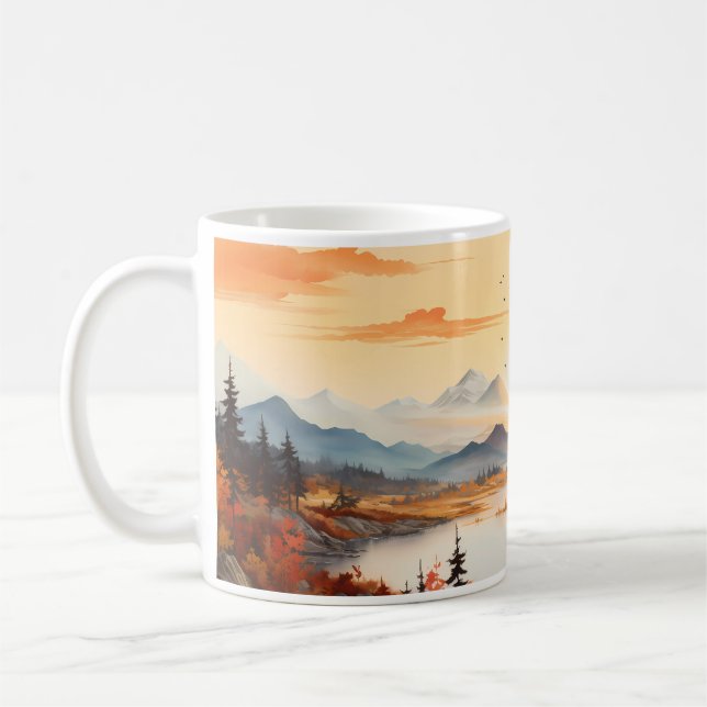 Autumn Painting  Coffee Mug (Left)