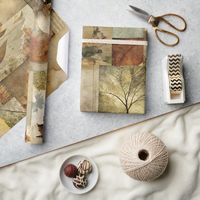 Autumn Paper Collage (Crafts)