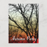 autumn party : ghost tree