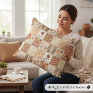 Autumn Patchwork Floral Duvet Cover & Pillows Case