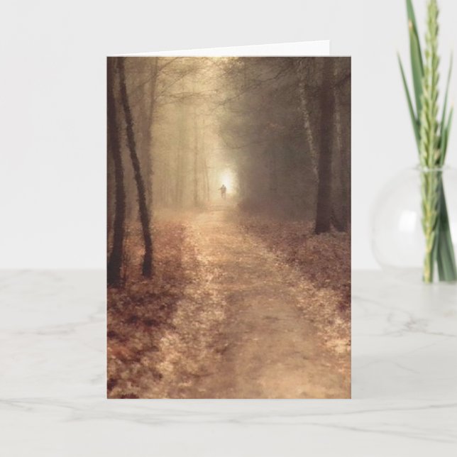 Autumn Path Card (Front)