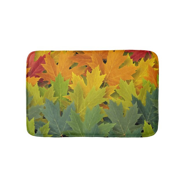 Autumn Pattern 2 Bath Mat (Front)