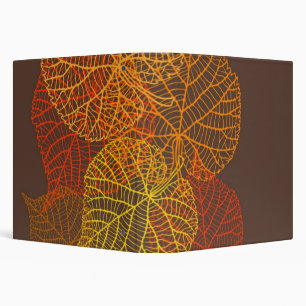 Autumn pattern binder