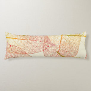 Autumn pattern body pillow