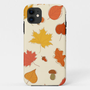 Autumn pattern iPhone 11 case