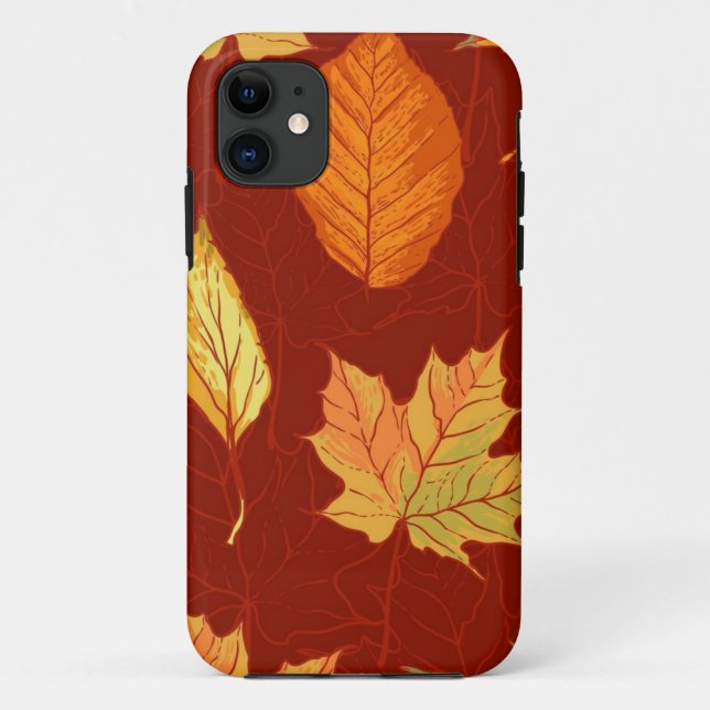 Autumn pattern Case-Mate iPhone case (Back)