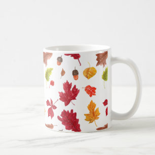 Autumn pattern coffee mug