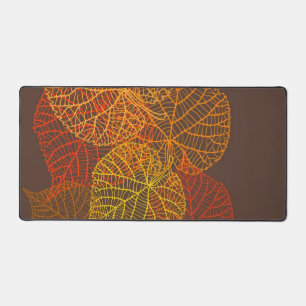 Autumn pattern desk mat