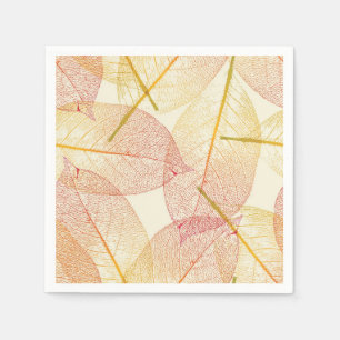 Autumn pattern napkin