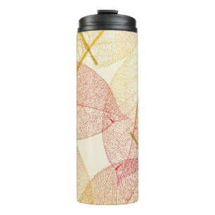 Autumn pattern thermal tumbler