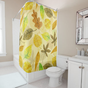 Autumn pattern watercolor 2