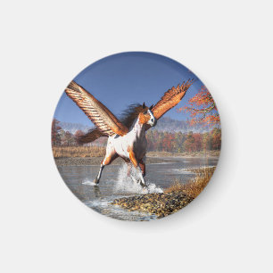 Autumn Pegasus Magnet