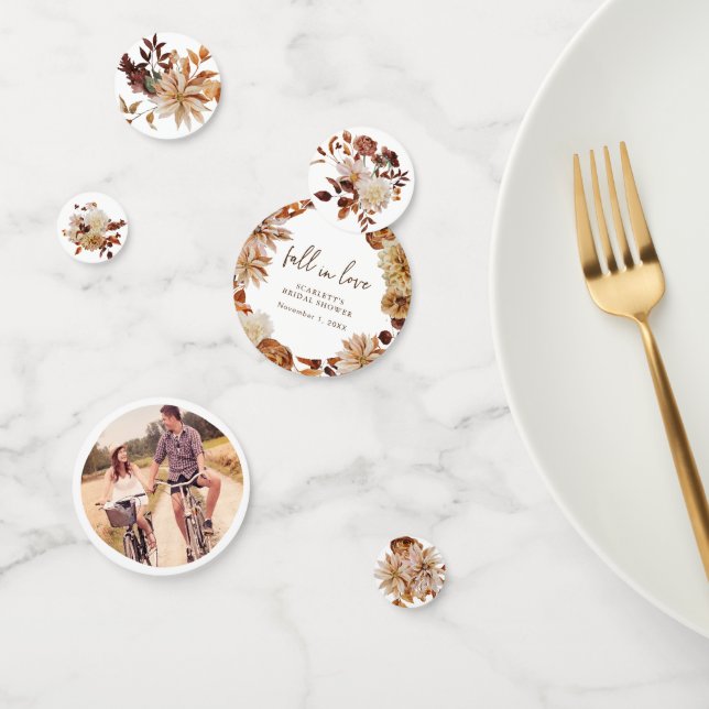 Autumn Photo Table Confetti (Group)