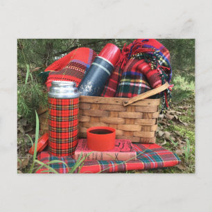 Autumn Picnics Postcard