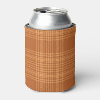 Autumn Plaid Can Cooler