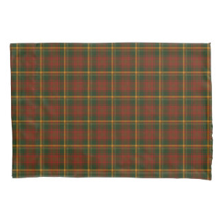 Autumn Plaid Canadian National Tartan Pattern Pillowcase
