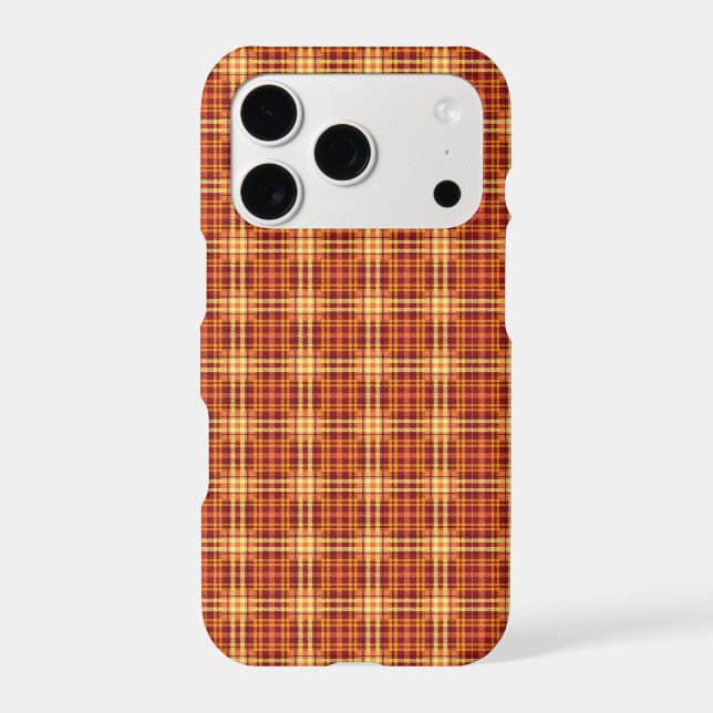 Autumn Plaid Fabric Texture Pattern-52627 (Back)