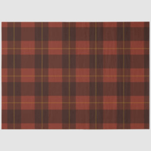 Autumn Plaid Series Design 2 Tissue Paper