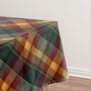 Autumn Plaid  Tablecloth