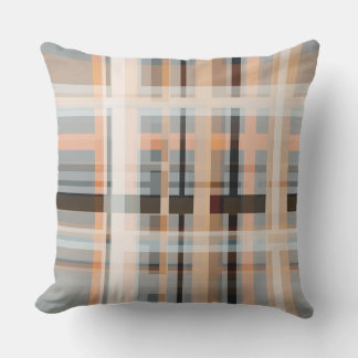 autumn plaid variations 003 outdoor pillow