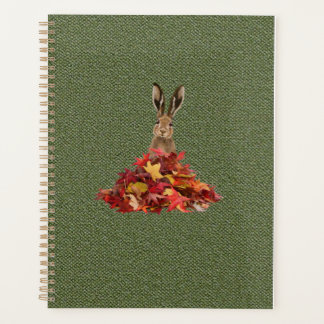 Autumn Planner with Bunny - Cozy Fall Organizer
