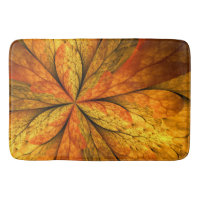 Autumn Plant, Modern Abstract Fractal Art Leaf